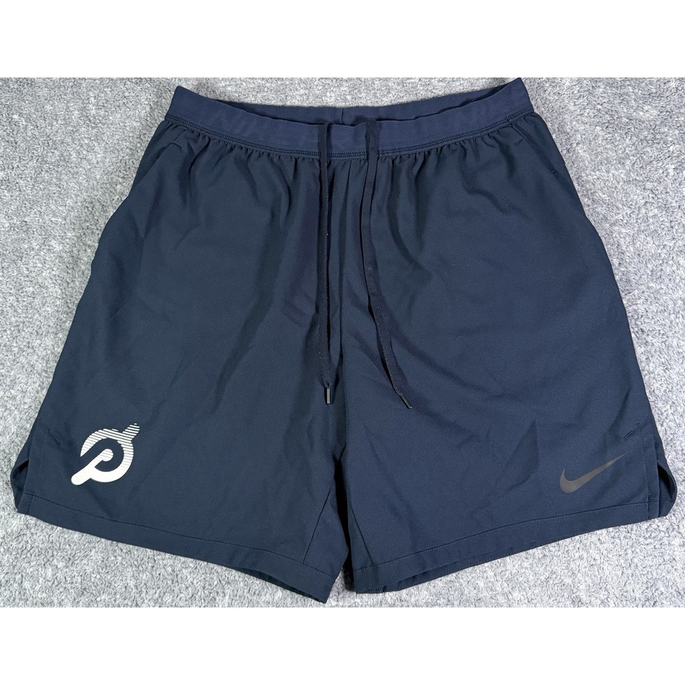 Nike Shorts Mens XL Blue Pro Flex Vent Max Dri-fit Gym Training Peloton CJ1957